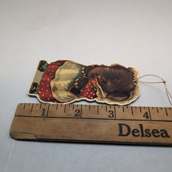 Victorian Die Cut Ornaments Cardboard Christmas Reproductions Merrimack Shackman - Picture 15 of 16